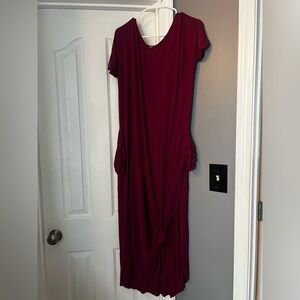 Oversized maxi dress size medium